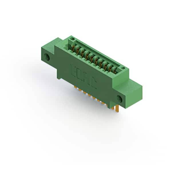 345-010-544-612 CONN EDGE SINGLE FML 10POS 0.100