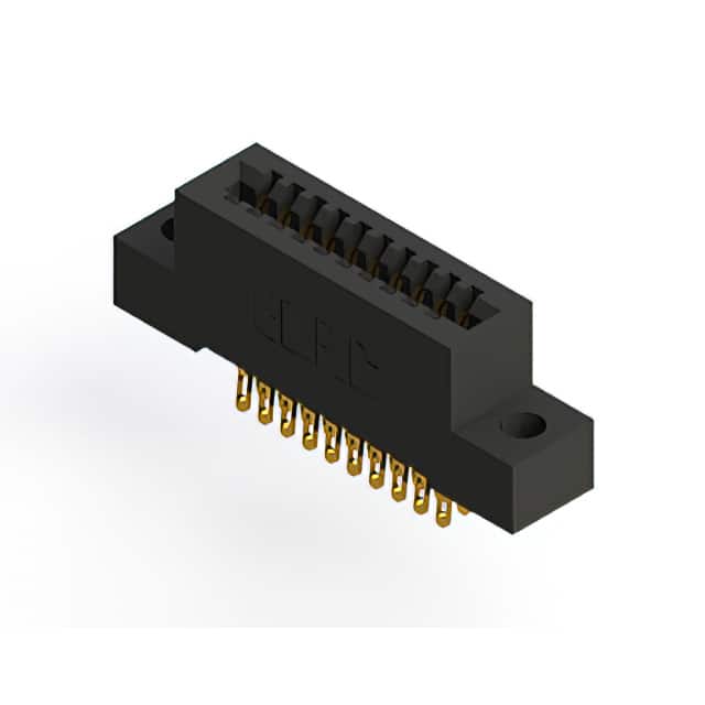 392-020-555-204 CONN EDGE DUAL FMALE 20POS 0.100