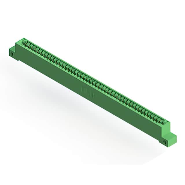 346-046-521-112 CONN EDGE SGL FMALE 46POS 0.125