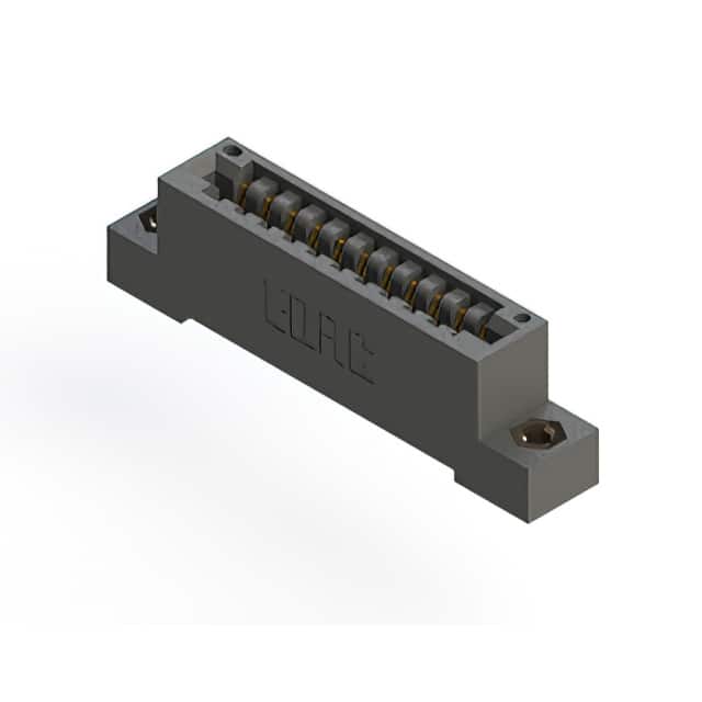 396-011-520-108 CONN EDGE SGL FMALE 11POS 0.125