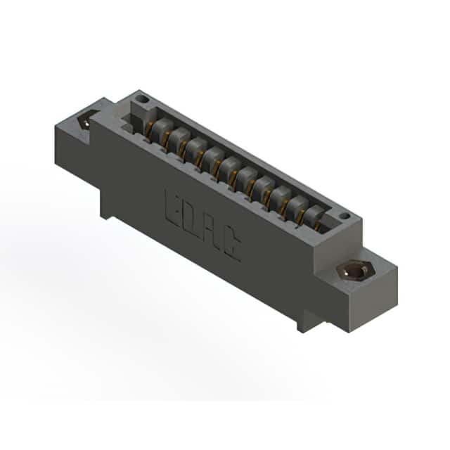 396-011-521-608 CONN EDGE SGL FMALE 11POS 0.125