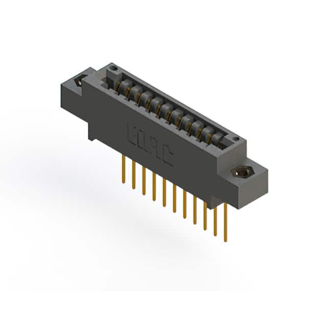 396-011-540-608 CONN EDGE SGL FMALE 11POS 0.125