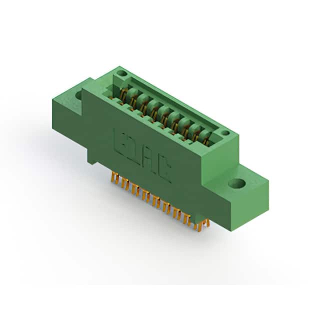 345-018-555-502 CONN EDGE DUAL FMALE 18POS 0.100