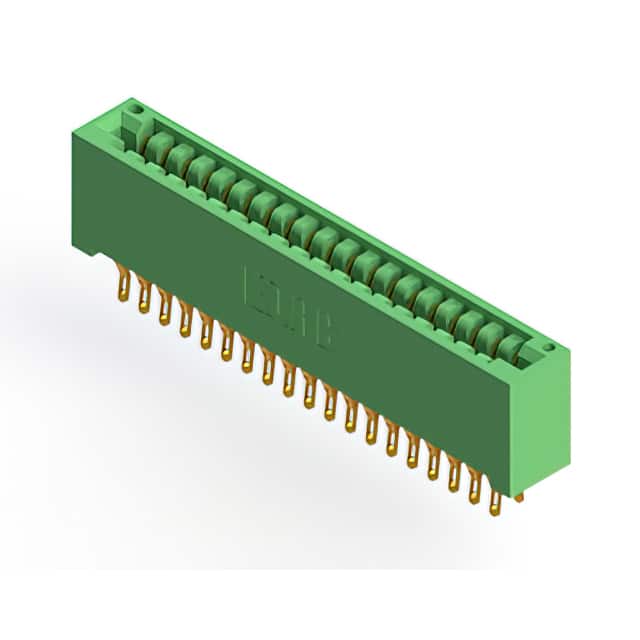346-038-555-201 CONN EDGE DUAL FMALE 38POS 0.125