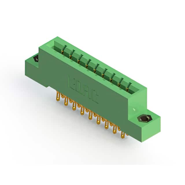 333-018-555-207 CONN EDGE DUAL FMALE 18POS 0.156