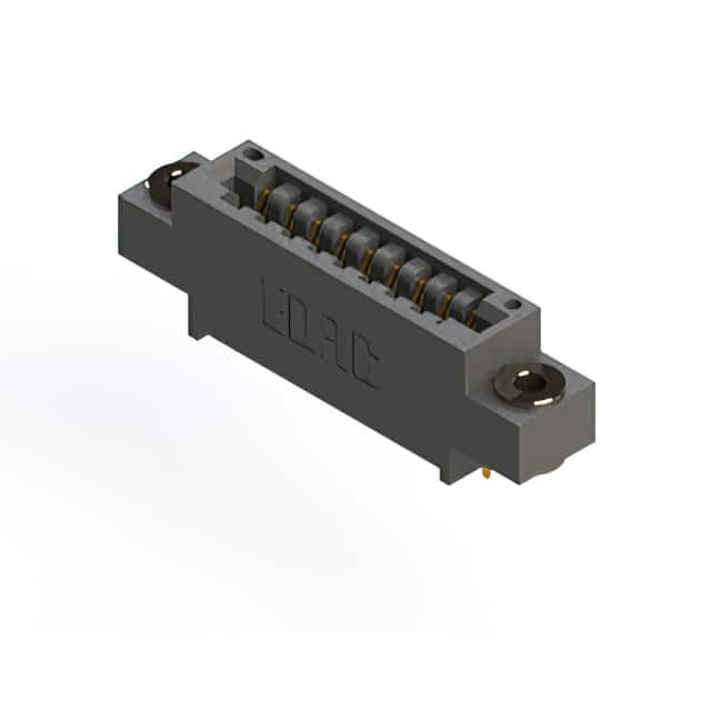 396-009-520-603 CONN EDGE SGL FMALE 9POS 0.125