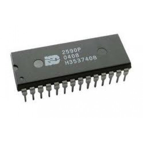 ISD2590P The ISD2590P by ISD is a single-chip voice record/playback solution designed for messaging applications. It offers high-quality natural voice reproduction and operates from a single +5V supply.