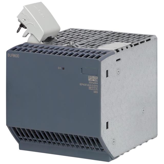 6EP42978HB100XP0 The Siemens 6EP42978HB100XP0 is a SITOP BUF8600 300MS/40A VERSION buffer module. It is designed for use with the PSU8600 system.