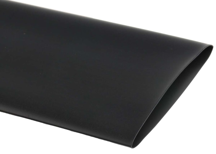 398-127 This RS PRO heat shrink tubing is made from flexible, flame retardant polyolefin with a 2:1 shrink ratio. It has a 50.8mm sleeve diameter and a length of 1.2m.