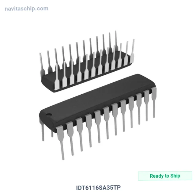 IDT6116SA35TP The IDT6116SA35TP is a 16Kbit asynchronous static RAM from Integrated Device Technology. It features fast access times and a standard 24-pin DIP package.