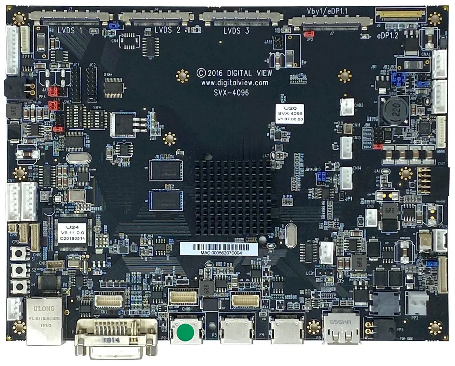 ALR-1400 The Digital View ALR-1400 is a PC, DVI interface controller designed for TFT LCD panels. It supports a wide range of resolutions and video signal standards.