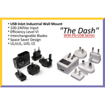 WM012P6-050-FUSB-D-SUSB The Autec Power Systems WM012P6-050-FUSB-D-SUSB is a 12W AC/DC wall mount adapter. It features a universal 100-240VAC input and provides a 5V, 2.4A output.