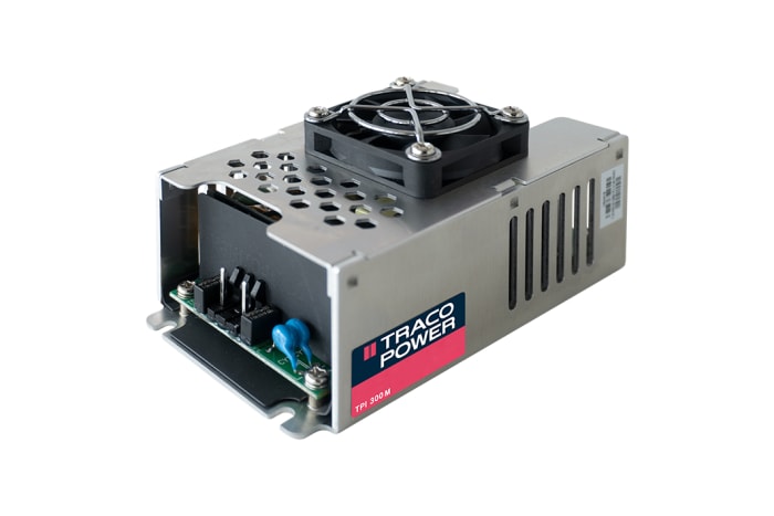 TPI 300-115-M The Traco Power TPI 300-115-M is an enclosed AC DC converter delivering 15V at 20A with a 300W power rating. It features a wide input voltage range and chassis mount.