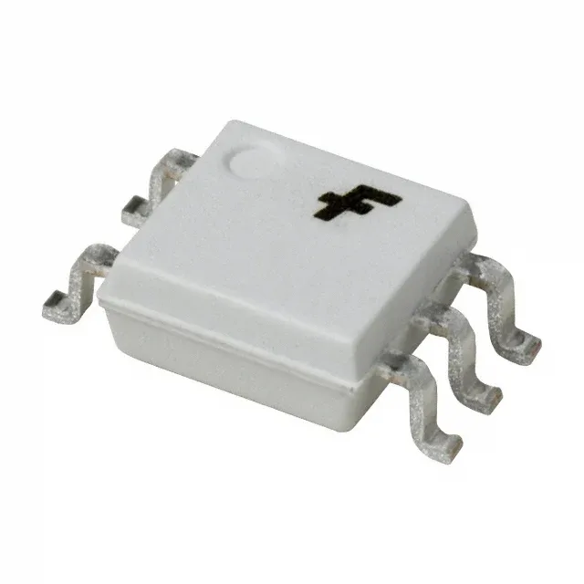 FODM453R2 The On Semiconductor FODM453R2 is a single-channel optoisolator featuring 3750Vrms isolation and a transistor output. It is designed for surface mounting in a 6-SOIC package.