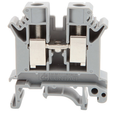 EB10-10 The Phoenix Contact EB10-10 is a terminal block designed for DIN rail mounting. It offers a rated current of 76A and a rated voltage of 800V.