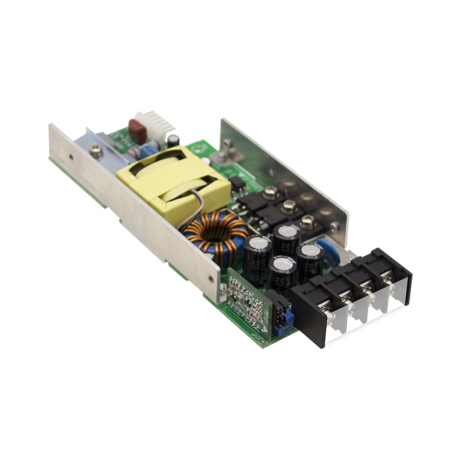 MS-210-1D The Mean Well USA MS-210-1D is a 1-slot modular power supply designed for flexible and custom power solutions. It features universal AC input and built-in active PFC.