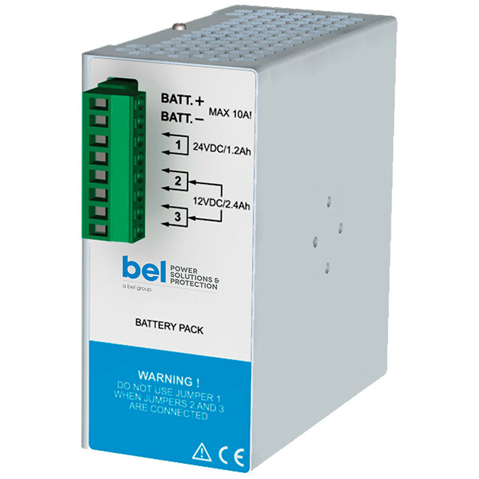 LDX-L30 The Bel Power Solutions LDX-L30 is a dual voltage battery housing designed for two standard sealed lead acid batteries. It allows for user-settable output voltages of 12 VDC or 24 VDC without changing the batteries.