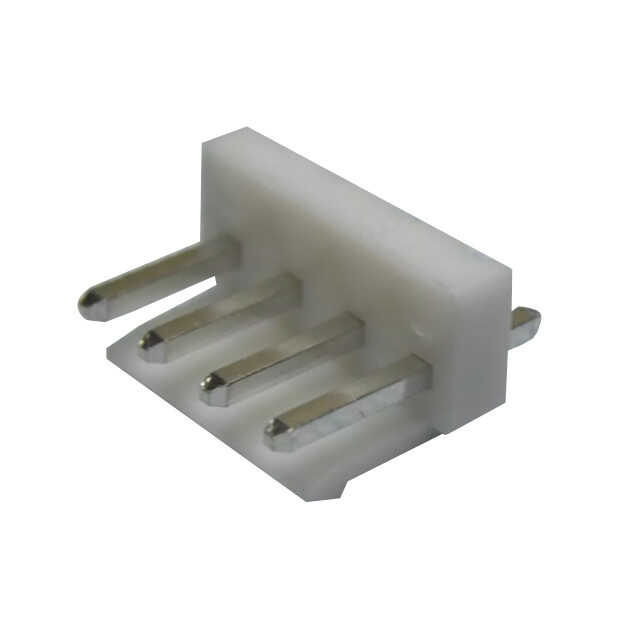 DS1073-4MVW6 The CONNFLY DS1073-4MVW6 is a male pin header connector designed for PCB applications. It features 4 positions with a 3.96mm pin spacing.