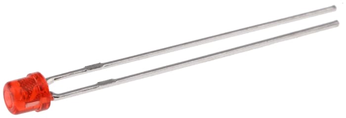 L-1334SRT This Kingbright L-1334SRT is a red LED with a 2.5V forward voltage and a 30mA maximum forward current. It features a 3mm through-hole package.