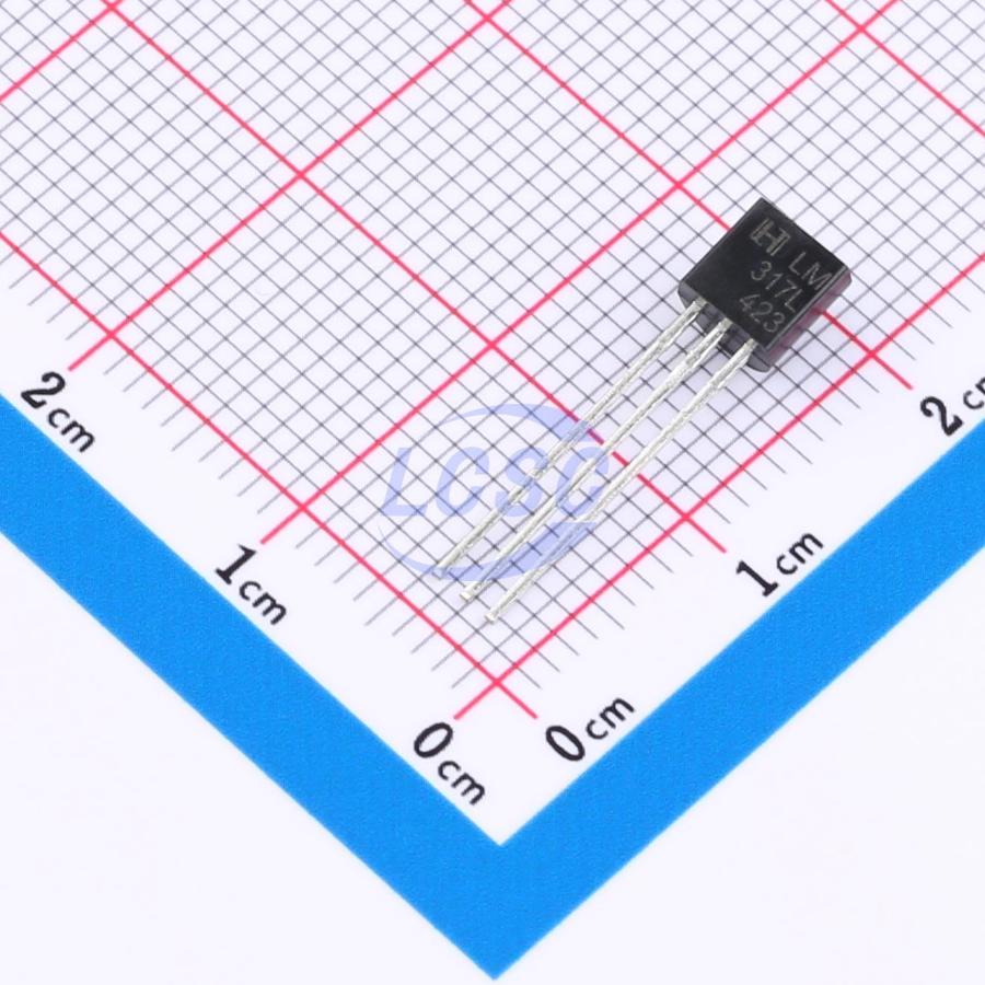LM317L The HTC LM317L is an adjustable, 3-terminal positive voltage regulator. It can supply up to 100mA over an output voltage range of 1.25V to 37V.