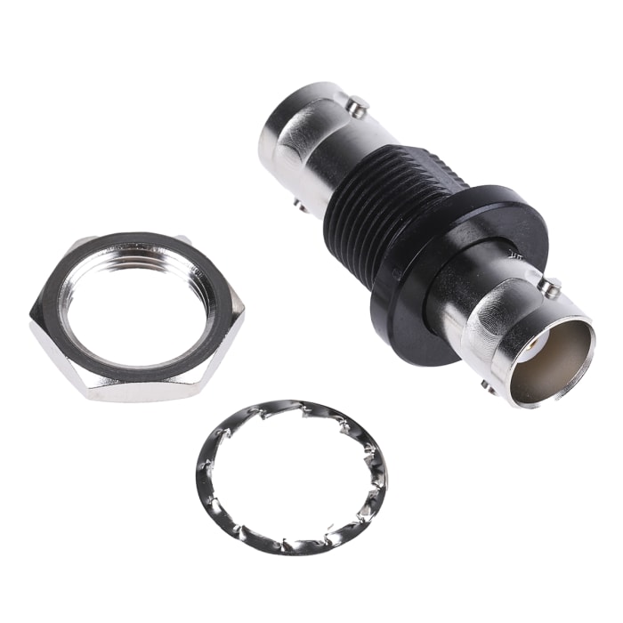 J01004A1333 The Telegartner J01004A1333 is a BNC RF adapter with a 50 Ohm impedance and a 4GHz operating frequency. It features a straight orientation and panel mount capability.