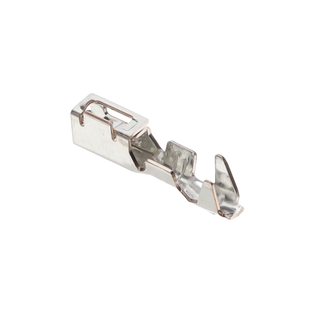 DF63-2022SCF Crimp socket contact for 20-22 AWG wire with tin finish. Stamped contact from Hirose Electric.