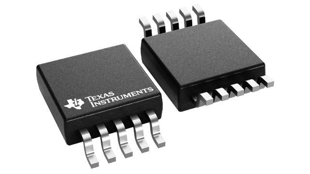 TLV2623IDGSR The TLV2623IDGSR is a dual operational amplifier from Texas Instruments. It offers an 11MHz gain bandwidth product and a 6V/µs slew rate.