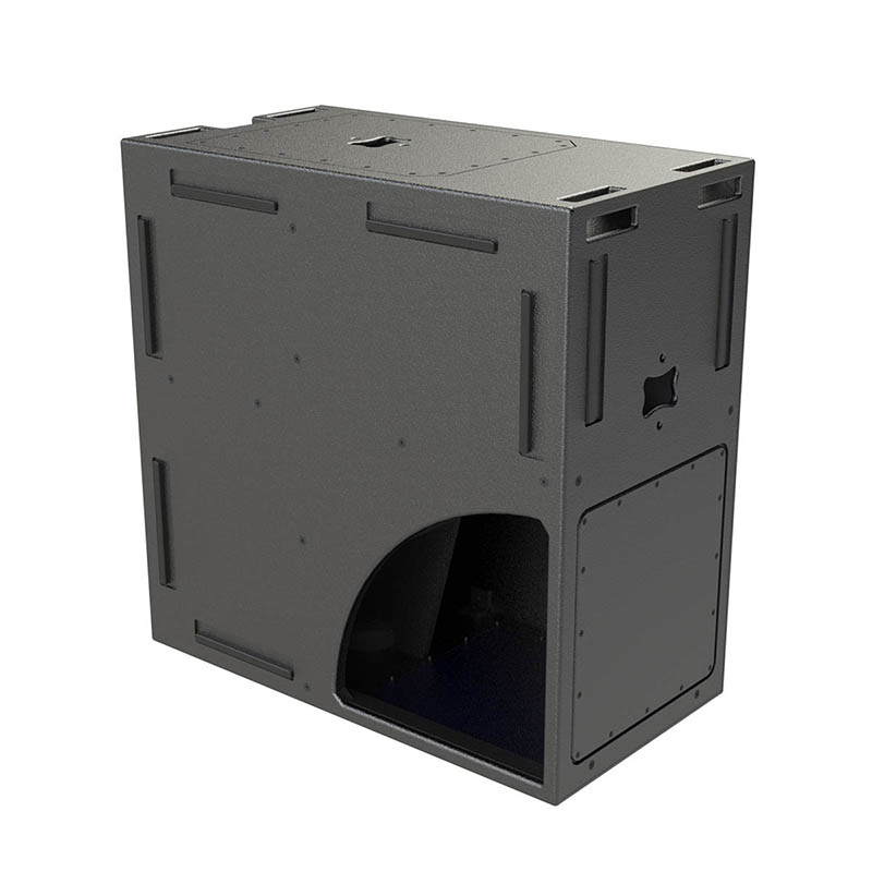 BC215 The Thomson-CSF BC215 is a directional subwoofer with multiple horn exit options, reproducing from 33Hz to 180Hz at 137dB.