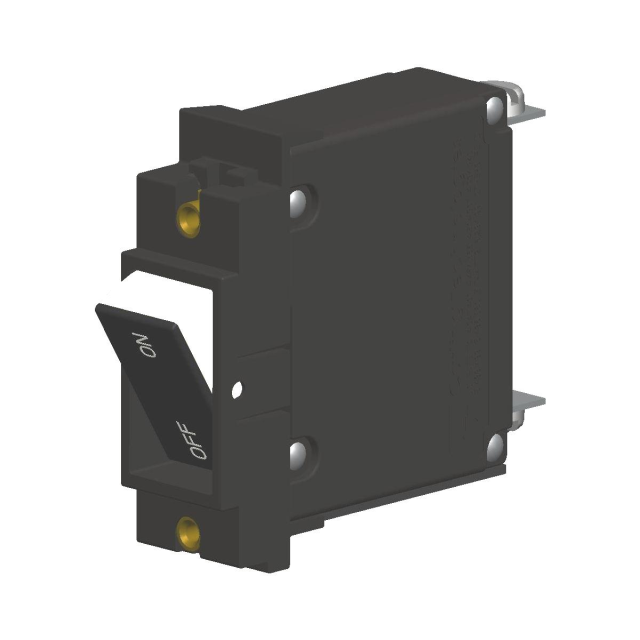 A21-B0-34-450-5B1-I The Littelfuse A21-B0-34-450-5B1-I is an A-Series hydraulic-magnetic circuit breaker. It offers a 5A current rating and a 250V voltage rating.