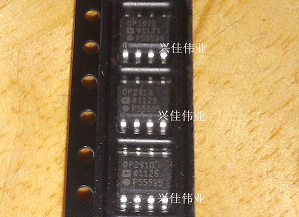 OP291G The OP291G from Precision Monolithics is a single-supply amplifier chip. It features a bandwidth of 3MHz and comes in a SOP8 package.