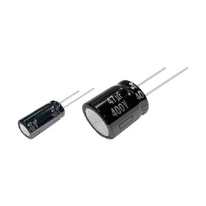 EEUEE2W330S The Panasonic EEUEE2W330S is an aluminum electrolytic capacitor from the EE-A series. It offers a capacitance of 33µF and a rated voltage of 450V.
