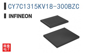 CY7C1315KV18-300BZC The Infineon CY7C1315KV18-300BZC is an 18Mb Synchronous SRAM designed for high-speed applications. It operates at a 300MHz clock frequency and features a 1.7V to 1.9V operating voltage range.