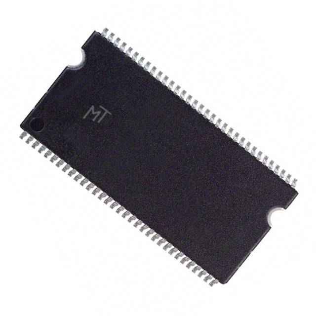 MT46V64M16P-6TIT:A The Micron Technology MT46V64M16P-6T IT:A is a 1Gb Parallel SDRAM memory IC. It operates with a 167MHz clock frequency and features a 700ps access time.