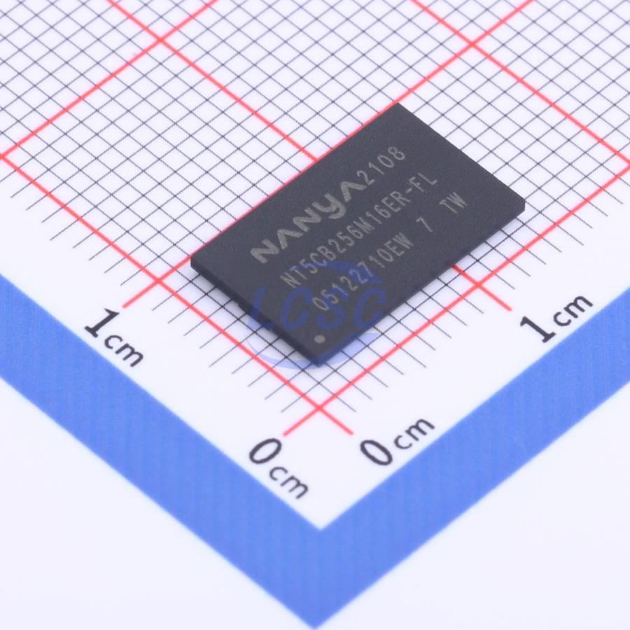 NT5CB256M16ER-FL The Nanya Technology NT5CB256M16ER-FL is a memory component. It features RoHS3 compliance and an MSL 1 rating.