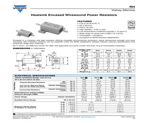 RH0510R00JS03 SFERNICE FIXED RESISTORS