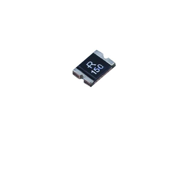 SMD1812P150TF/24 The Polytronics SMD1812P150TF/24 is a PTC Resettable Fuse in an 1812 package. It offers a 1.5A hold current and a 3A trip current.