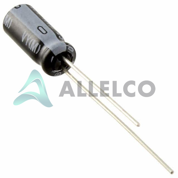 UVY2A2R2MDD The Nichicon UVY2A2R2MDD is an aluminum electrolytic capacitor. It features RoHS3 compliance and an MSL 1 rating.