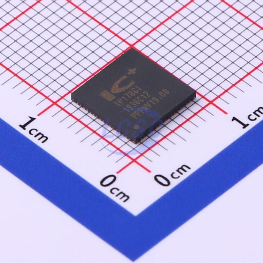 IP178GI The IP178GI from IC Plus is a specialized integrated circuit. It is RoHS3 Compliant with an MSL of 1 Unlimited and REACH Unaffected.