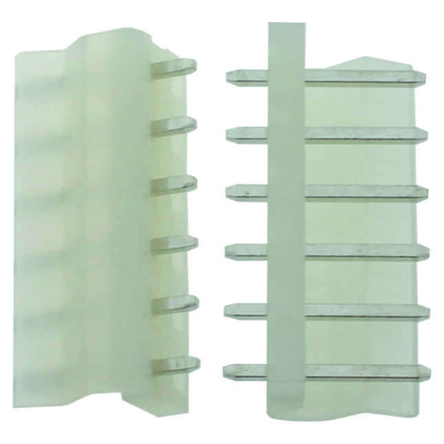 DS1072-4MRT6 The CONNFLY DS1072-4MRT6 is a 4-pin male header PCB connector with a 3.96mm pitch. It features THT mounting and a transparent housing.