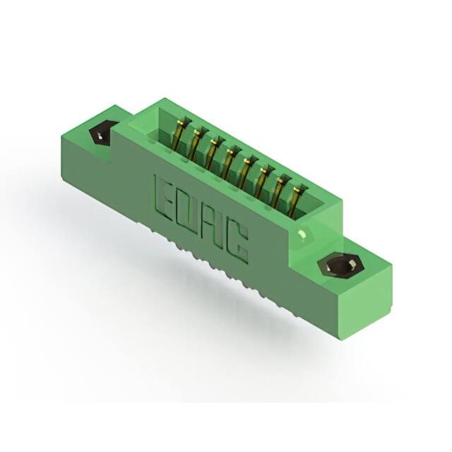 341-008-500-107 CONN EDGE SINGLE FML 8POS 0.100