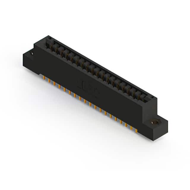 396-038-522-207 CONN EDGE DUAL FMALE 38POS 0.125