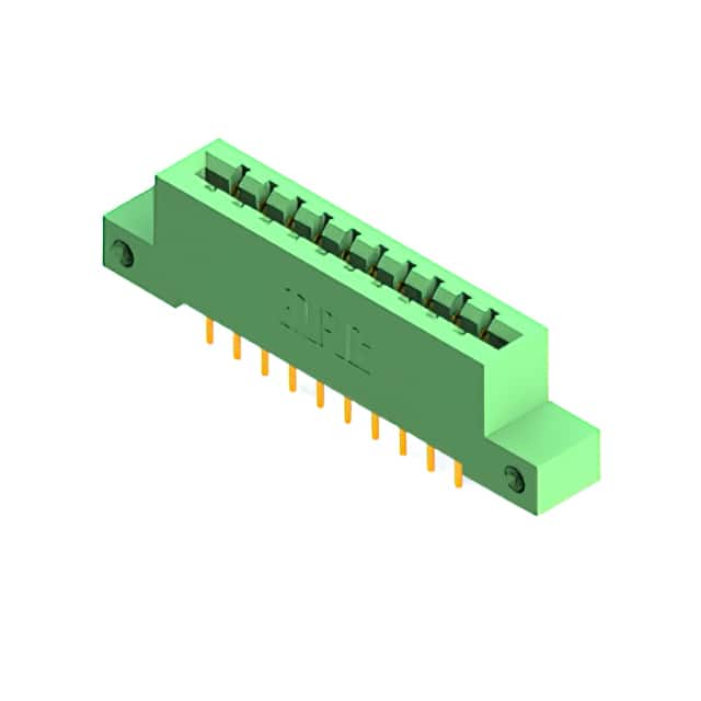 337-020-523-212 CONN EDGE DUAL FMALE 20POS 0.156
