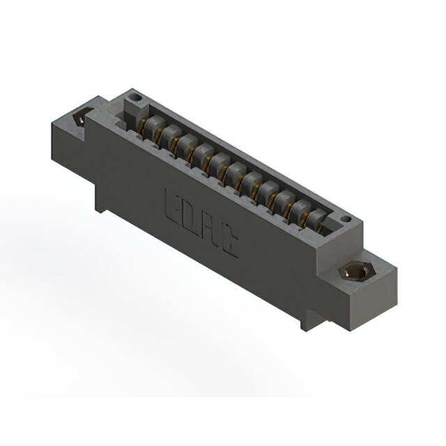 396-012-521-607 CONN EDGE SGL FMALE 12POS 0.125