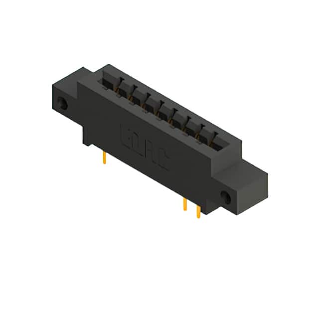 387-016-523-812 CONN EDGE DUAL FMALE 16POS 0.156