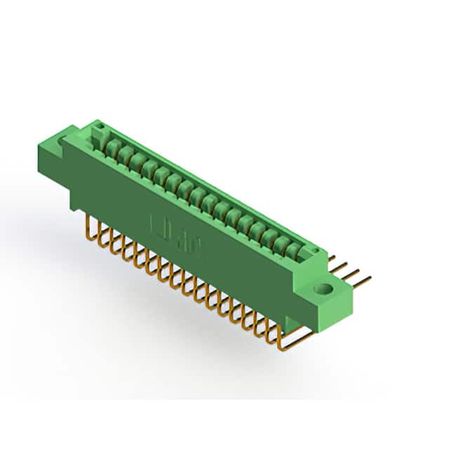 346-034-558-804 CONN EDGE DUAL FMALE 34POS 0.125