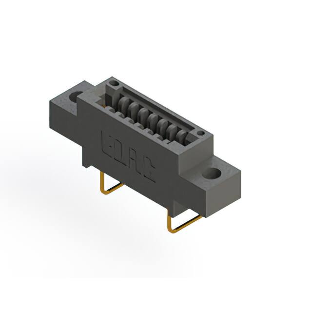 395-008-558-604 CONN EDGE SINGLE FML 8POS 0.100