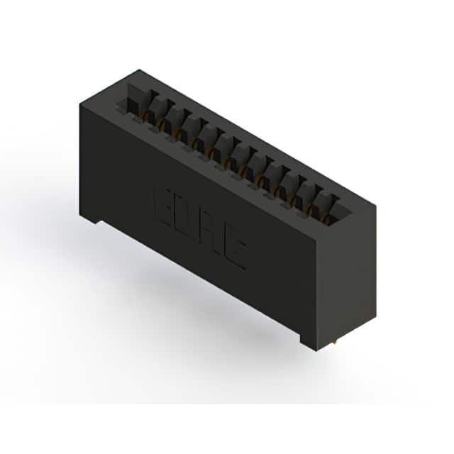 392-012-524-101 CONN EDGE SINGLE FML 12POS 0.100