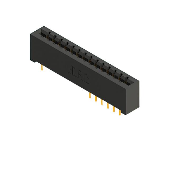 387-028-542-201 CONN EDGE DUAL FMALE 28POS 0.156