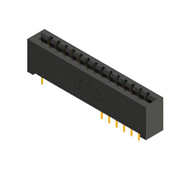 387-028-523-201 CONN EDGE DUAL FMALE 28POS 0.156