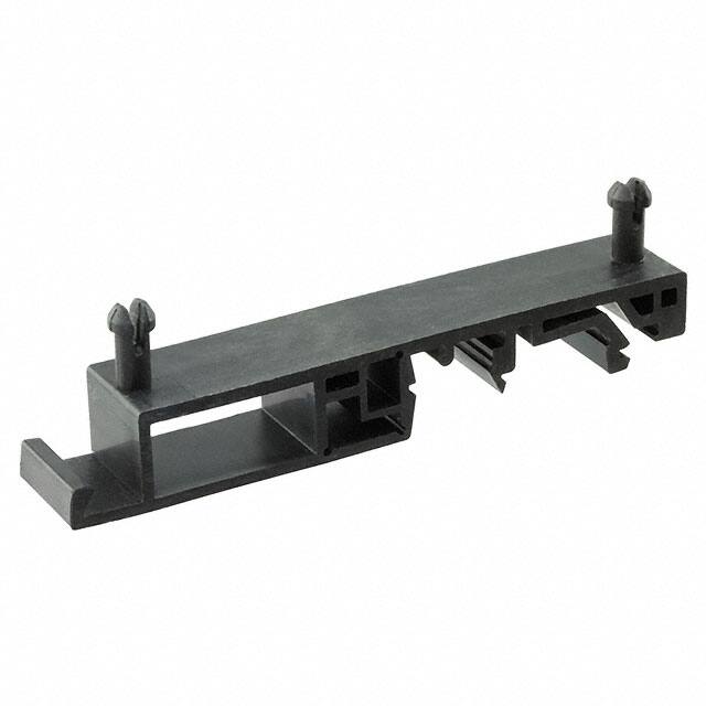 BE123457 DIN RAIL CLIP BLACK